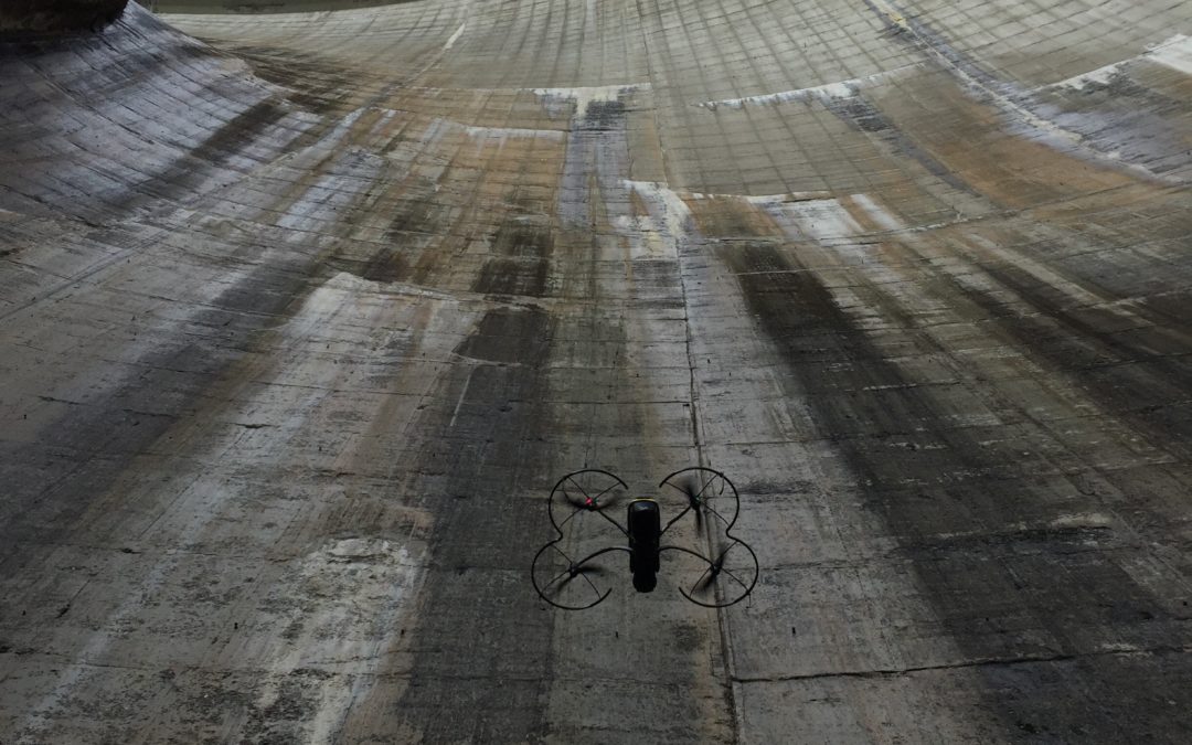 Drone : auscultation de barrages