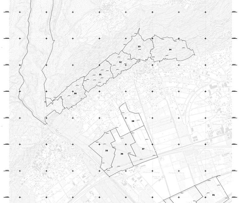 Mensuration Surfaces Agricoles Utiles (SAU) de la commune de Vétroz